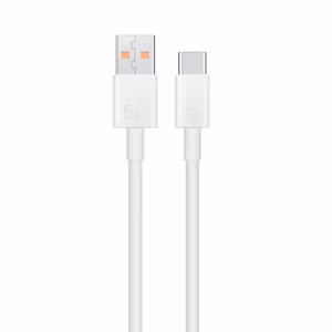 HUAWEI original cable USB A to Type C 6A 66W LX04072043 1 m white bulk