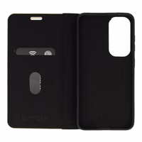 Wonder Frame Viedtālruņa apvalks Samsung Galaxy S25 melns