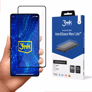Закалённое стекло для Xiaomi Redmi Note 12 Pro 9H из серии 3mk HardGlass Lite