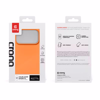 Crong Color Cover Magnetic - MagSafe iPhone 17 Pro maciņš (oranžs)