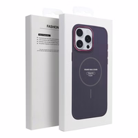 FRAME MAG COVER viedtālruņa apvalks saderīgs ar MagSafe IPHONE 11 violeta