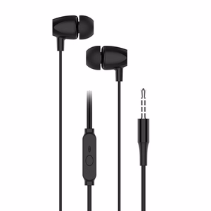 Austiņas ar vadu 3,5 mm Blue Star PA-E67 1,2 m melnas