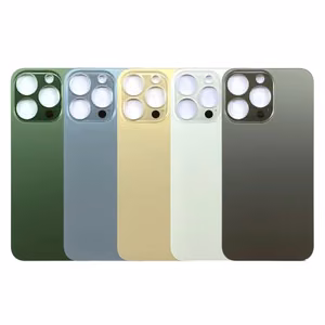 Aizmugurējais vāks saderīgs ar iPhone 13 Pro Max / zeltains / (lielākas kameras cauruma versija) / OEM