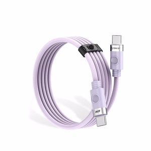 Orico CDX 60W 3A Power Delivery USB-C - USB-C 1m kabelis - violets
