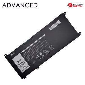 Portatīvā datora baterija DELL 33YDH, 55Wh, Extra Digital Advanced