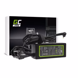 Green Cell AD123P strāvas adapteris iekštelpām 65 W, melns