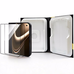 Wozinsky EasyFit Clear Glass rūdīts stikls tālrunim iPhone Duo, 2 gab.