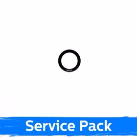 Rear Camera Lens Saderīgs ar Samsung G998 S21 Ultra Rear Camera Lens (Telephoto) Melns (Service Pack)