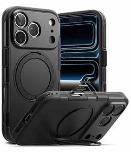 Ringke Alles MagSafe maciņš iPhone 18 Pro / 17 Pro, melns