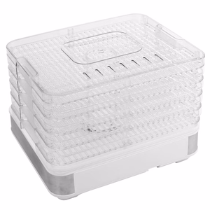 Prime3 SFD51 pārtikas žāvētājs caurspīdīgs, baltā krāsā 420 W