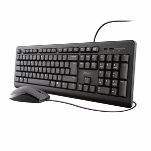 Trust Primo tastatūra USB QWERTY US English melna