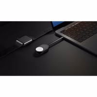 VEGER portatīvais lādētājs 1200 mAh pulkstenim saderīgs ar Apple Watch Pomme (W0102) balta