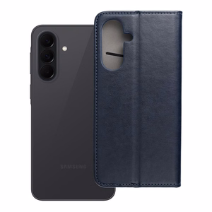 SMART MAGNETO Grāmatu futrālis SAMSUNG A37 tumši tumši zils