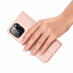 Viedtālruņa apvalks Skin Pro Wallet Case iPhone 15 Pro - rozā