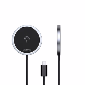 Dudao A12XS 15W MagSafe Compatible Wireless Charger - Black