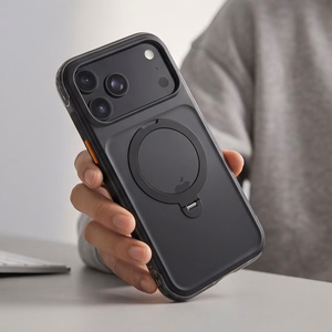Tech-Protect MagAir Stand MagSafe CC  iPhone 18 Pro / 17 Pro vāciņš, matēti melns