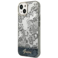 Guess GUHCP14MHGPLHG iPhone 14 Plus 6.7 "pelēks/pelēks cietais apvalks Porcelain Collection