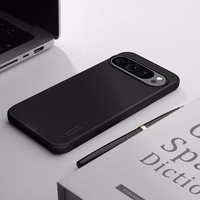 Nillkin Super Frosted Shield Pro Magnētiskais viedtālruņa apvalks Google Pixel 9 - melns