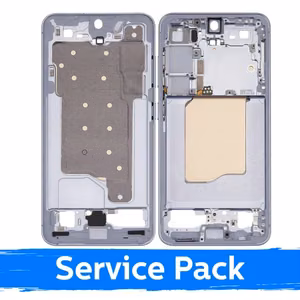 Vidējais rāmis Samsung S931 S25 / Icy Blue / (Service Pack)