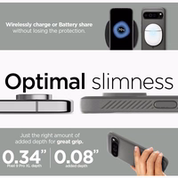 Spigen Rugged Armor viedtālruņa apvalks Google Pixel 9 Pro XL - pelēks