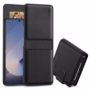 Tech-Protect maciņa viedtālruņa apvalks Samsung Galaxy Z Flip 7 - melns