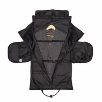 Wozinsky Premium Suit ceļojuma soma ar nodalījumu mitriem priekšmetiem (45L) - melna