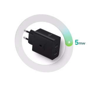 Samsung Power Adapter Duo EP-T5020XBEGEU сетевое зарядное устройство 2x USB-C 50W - чёрное