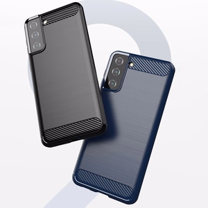 Oglekļa apvalks elastīgs pārklājums TPU apvalks Samsung Galaxy S21+ 5G (S21 Plus 5G) zils