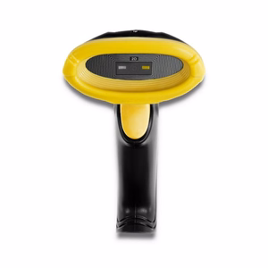 Qoltec 50867 – vadu lāzera 1D/2D svītrkodu skeneris, USB, melns