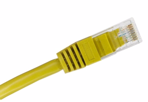 Alantec KKU5CZA1 tīkla kabelis dzeltens 0.25 m Cat5e U/UTP (UTP)