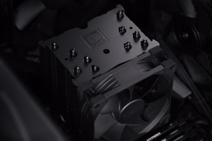 Noctua NH-U9S chromax.black procesora dzesētājs 9,2 cm melns, hroms 1 gab.