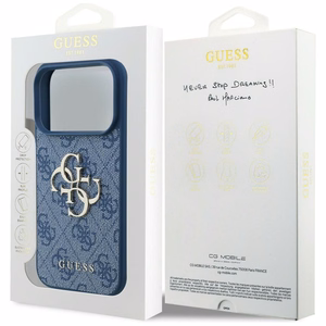 GUESS maciņš IPHONE 18 Pro/17 Pro (4G Big Logo) (krāsa: brūna)