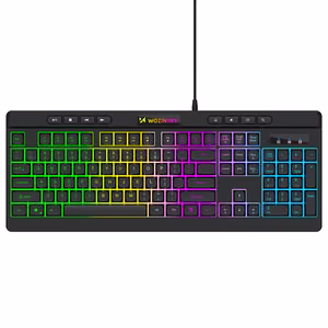 Wozinsky WKG-1044 Wired Backlit Membrane Gaming Keyboard - Black