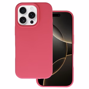 Tel Protect Silicone Premium for iPhone 16 Pro raspberry