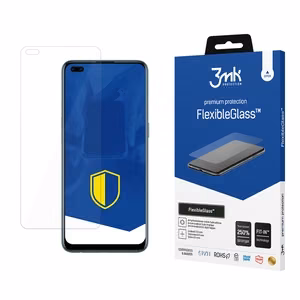 3mk FlexibleGlass™ hibrīdais stikls Oppo Reno 4 Lite viedtālrunim