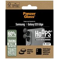 PanzerGlass Hoops objektīva aizsargstikls rūdīts stikls Samsung Galaxy S25 Edge - melns