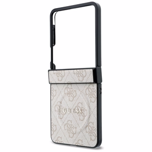 Rozā Guess 4G Classic MagSafe vāciņš Samsung Galaxy Z Flip8 tālrunim