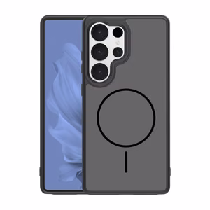 Frame Thin Mag maciņš for Samsung Galaxy S25 Ultra melns