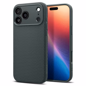 Spigen Liquid Air viedtālruņa apvalks iPhone 17 [Pro] - zaļš