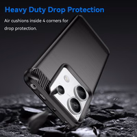 Oglekļa viedtālruņa apvalks Xiaomi Redmi Note 13 Pro+ - melns