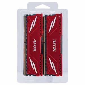 AFOX Gaming DDR4 2x8GB 3200MHz CL16 XMP2 sarkana operatīvā atmiņa