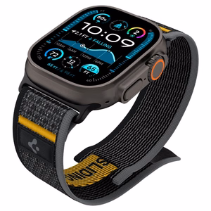 SPIGEN ATHLEX AIR APPLE WATCH 6 / 7 / 8 / 9 / 10 / SE / ULTRA 1 / 2 (44 / 45 / 46 / 49 MM) ACTIVE melns