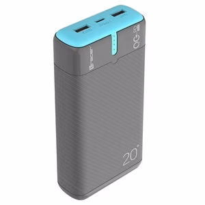 Tracer EnerGen 20000 mAh melns, zils