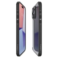 Spigen Ultra Hybrid viedtālruņa apvalks iPhone 15 Pro Max - Caurspīdīgs melns