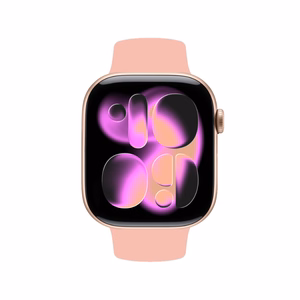 Crong Liquid siksniņa Apple Watch 38 / 40 / 41 / 42 mm, laša rozā