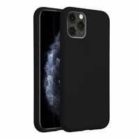 SILICONE viedtālruņa apvalks IPHONE 11 Pro, melns
