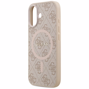 Guess 4G Ring Classic Logo MagSafe futrālis iPhone 17 - Rozā krāsā