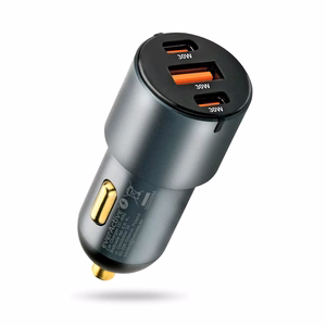 Auto lādētājs everActive CC-40Q USB QC3.0 + 2x USB-C PD 60W