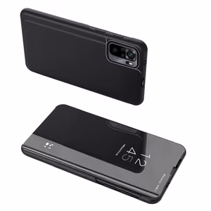Clear View viedtālruņa apvalks Xiaomi 13 Pro ar atloku melns