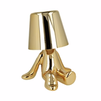 Nakts lampa Golden Man dizains D